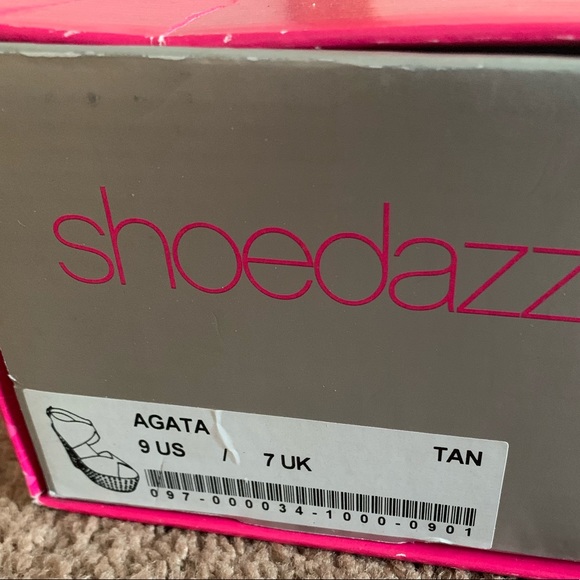 Tan Wedge Summer Heel - Picture 4 of 4